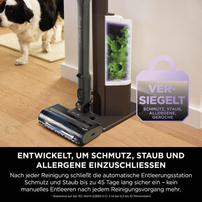Shark PowerDetect Clean & Empty Akku-Staubsauger mit Absaugstation