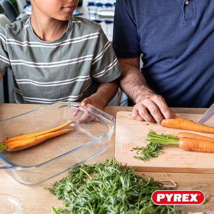 Pyrex 8023510 Auflaufformen-Set, 3-teilig, Borosilikatglas