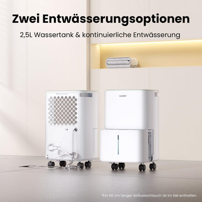 Comfee Luftentfeuchter 10 Liter/Tag für Räume bis 16 m²