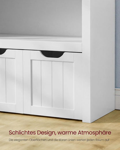VASAGLE Kinderregal Spielzeugaufbewahrung LHS280WB01, wolkenweiss