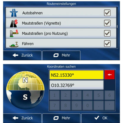 Elebest City 90+ GPS Navigationsgerät - 9 Zoll Auto LKW Wohnmobil