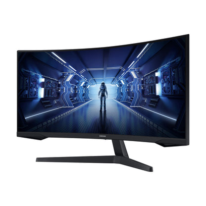 Samsung G5 C34G55TWWP Gaming Monitor, 34 Zoll, UWQHD, 165 Hz, 1000R