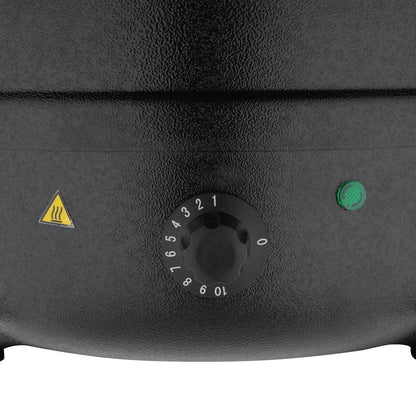 Buffalo Soup Kettle Profi Suppenwärmer - 10 Liter Schwarz