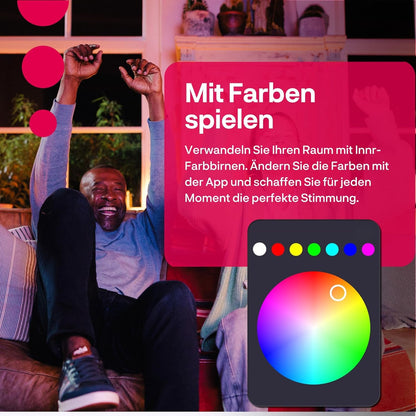 innr Smart LED Deckenleuchte RL 232 C, Zigbee, RGB, dimmbar, 30 cm