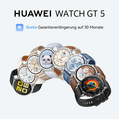 HUAWEI Watch GT 5 41 mm Smartwatch mit Gesundheitsmonitoring, Gold
