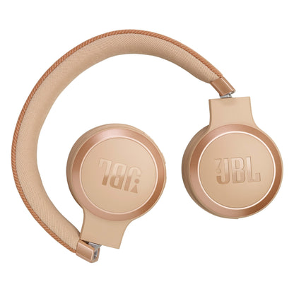 JBL Live 670 NC On-Ear Kopfhörer Noise Cancelling – Sandstein