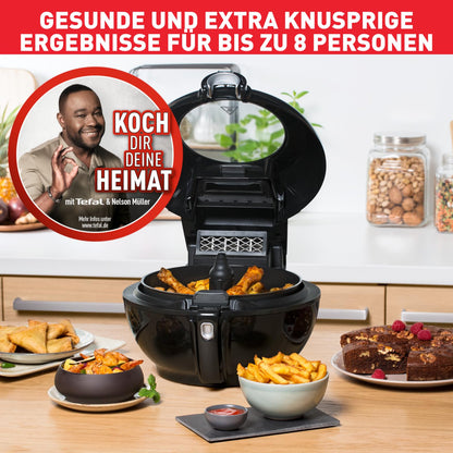 Tefal ActiFry Genius XL 2in1 Heissluftfritteuse - YV9708 Schwarz