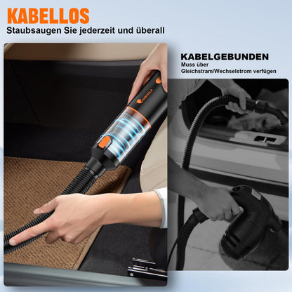 RABIGALA Akku-Handstaubsauger 4-in-1, 30000 Pa, 140 W, kabellos
