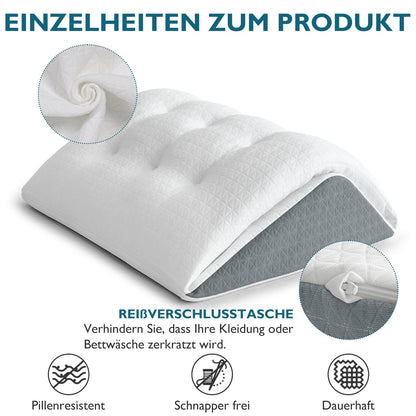 TANYOO Venenkissen Beinkissen, Memory-Schaum-Keilkissen, 60 cm