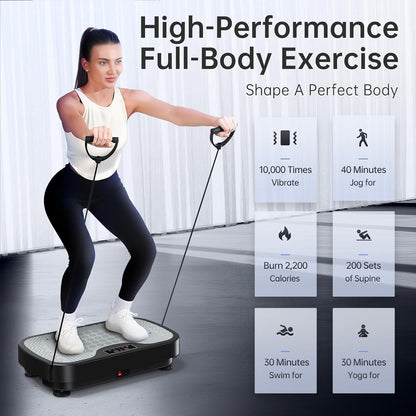 JOROTO JV30 Vibrationsplatte – Effektives Ganzkörpertraining