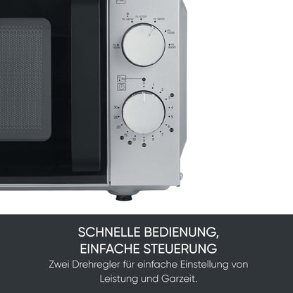 SEVERIN MW 9184 Solo Mikrowelle – Glasboden 20L Schwarz