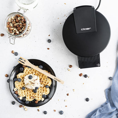 Cloer 180 Waffeleisen für eine Herzwaffel – schwarz