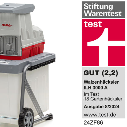 IKRA ILH 3000 A Elektro-Gartenhäcksler Walzenhäcksler