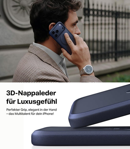 TORRAS Ostand Q3 Spin Hülle für iPhone 17 Pro mit MagSafe, Blau
