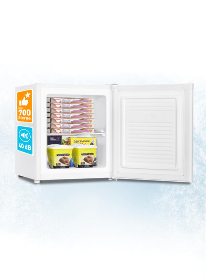Heinrich's Mini Gefrierschrank 33 L HGB 5088 W, leise 40 dB