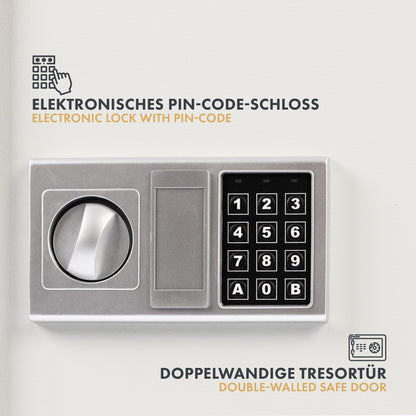 casa pura Elektronik-Schlüsseltresor für 27 Schlüssel