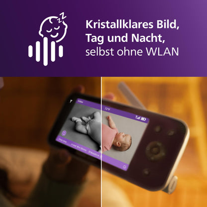 Philips AVENT Premium Connected Videophone Babyphone - SCD973/26
