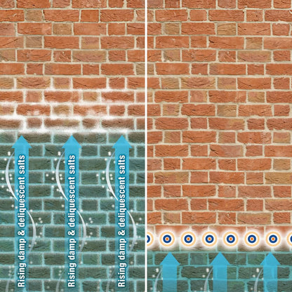 Dryrod Stäbchen gegen Feuchtigkeit – Horizontalsperre 1x50