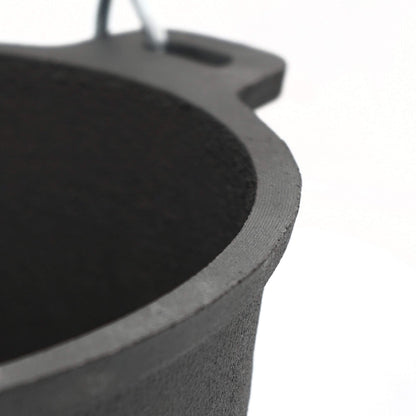 BBQ-Toro Dutch Oven Premium DO12P – Gusseisen Bräter 13.6L ohne Füsse