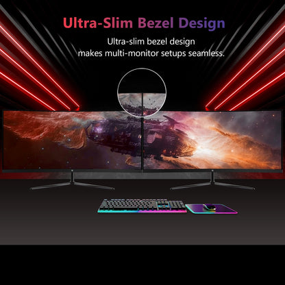Z-Edge 30" Ultrawide Curved Gaming Monitor 200Hz 1ms - Schwarz