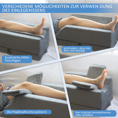 KingPavonini Venenkissen Beinhochlagerungskissen, 4-stufig