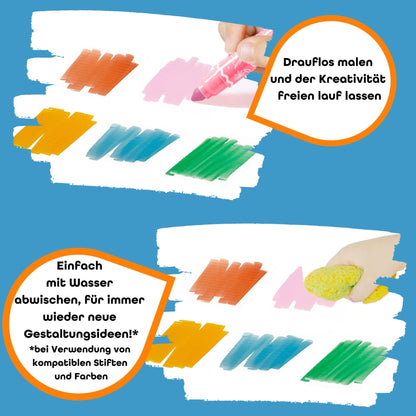 Imagine Playhouse Mal-Spielhaus – Abwischbar Indoor & Outdoor