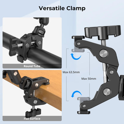 SMALLRIG Magic Arm mit Klemme 22 Zoll, Gelenkarm für Kamera (4766)