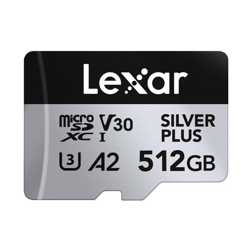Lexar Silver Plus Micro SD Speicherkarte 512GB - UHS-I A2