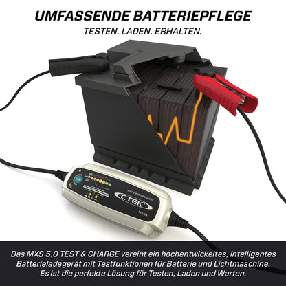CTEK MXS 5.0 Test & Charge Batterieladegerät Auto LKW 12V