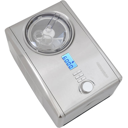 Gino Gelati IC-250W Helado Eismaschine Joghurtbereiter Kompressor