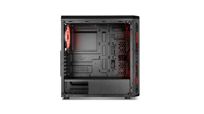 NOX ARGB Hummer TGM Micro-ATX PC-Gehäuse – Schwarz