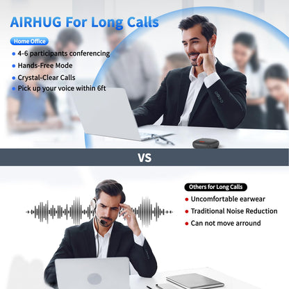 AIRHUG 01 Bluetooth Konferenzlautsprecher mit Mikrofon, USB-C