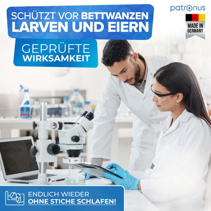 Patronus Bettwanzen-Spray Abwehr - 3L Eukalyptus-Zitrus