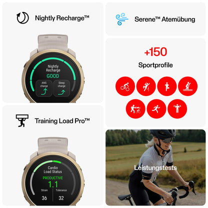 Polar Vantage M3 Multisport-Smartwatch mit AMOLED-Display und GPS