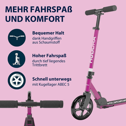 HUDORA Scooter Start 200 Cityroller Aluminium klappbar