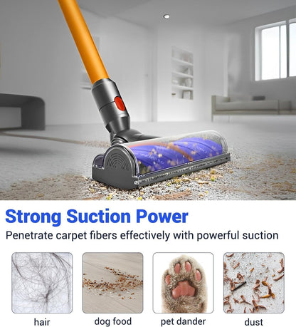 Dyson Ersatz Bürstenkopf für V7 V8 V10 V11 V15 - Parkett Teppich