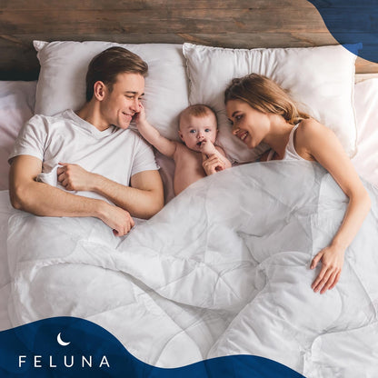 Feluna 4-Jahreszeiten Kamelhaar-Bettdecke - 135x200cm