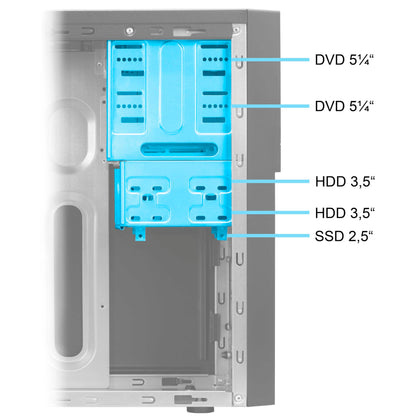 Ankermann Business Office Work V1 PC | i5-10400F | 16GB | 480GB SSD