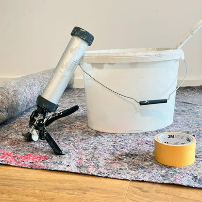 Handelskönig Malerabdeckvlies 180g/m² Bodenvlies - 3 Rollen à 50 m²