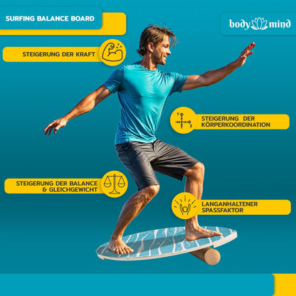 Light Waves Surf Balance Board für Training & Physiotherapie