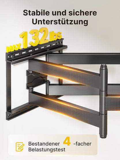 monTEK Langarm 1080mm TV Wandhalterung - 43-90 Zoll