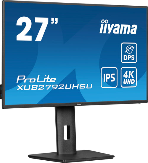 iiyama Prolite XUB2792UHSU-B6 27" 4K UHD IPS Monitor - schwarz. Zeigt präzise Inhalte für professionelle Aufgaben.
