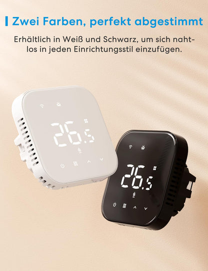 Meross WLAN Smart Thermostat Boiler Fussbodenheizung