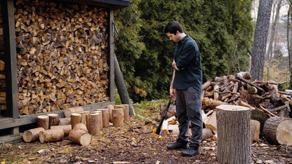 Fiskars X27–XXL Spaltaxt (1015644) - 96 cm Schwarz/Orange