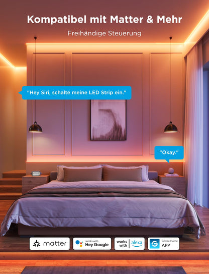 Govee COB Strip Light Pro 3m – Smart LED Streifen RGBIC WW