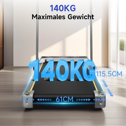 YPOO Laufband Walking Pad – klappbar mit Steigung für Zuhause und Büro