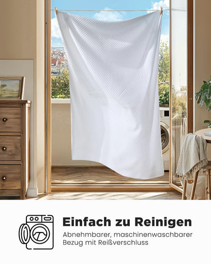 PERLECARE Topper 180x200cm Visko Matratzenauflage 7.5cm H3/H2