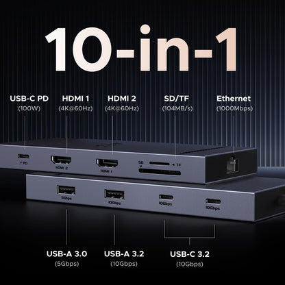 UGREEN Revodok Pro 2102 USB-C Docking Station Dual 4K HDMI