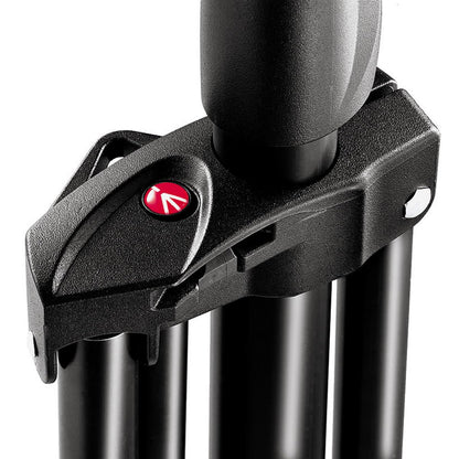 Manfrotto 1004BAC luftgepolsterter Lichtständer – Schwarz, 3er Set