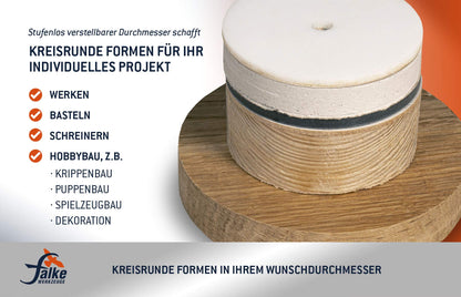 Falke Kreisschneider FKS-H 120 - Verstellbare Universal Lochsäge